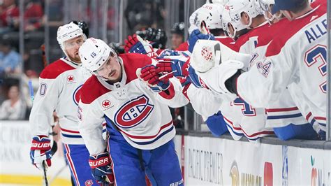 Newhook scores twice, Canadiens bounce back to beat Ducks 4-3 and end 4-game skid